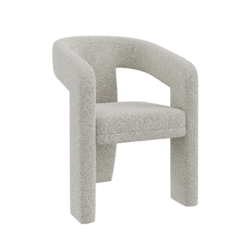 APEX - Fabric chair open back by DÔME DECO - view 3
